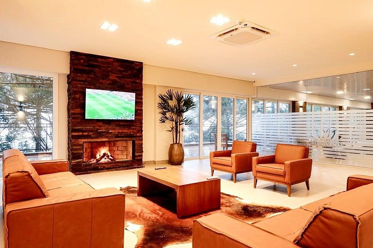 Elegante Flat com vista Catedral