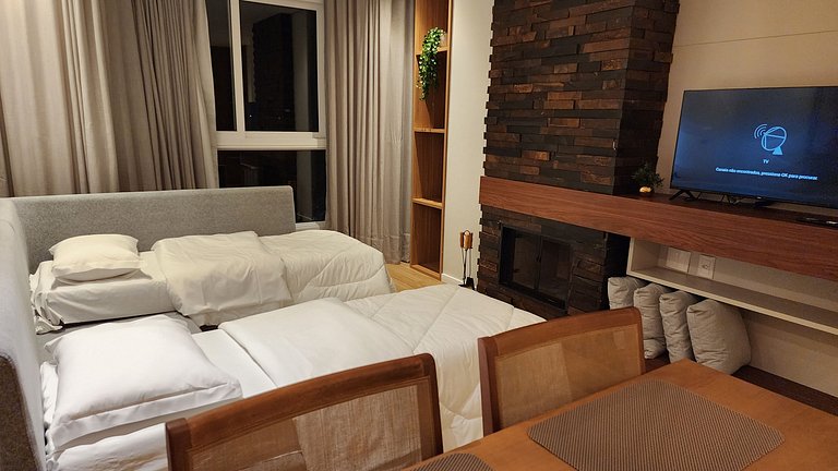 Elegante Flat com vista Catedral