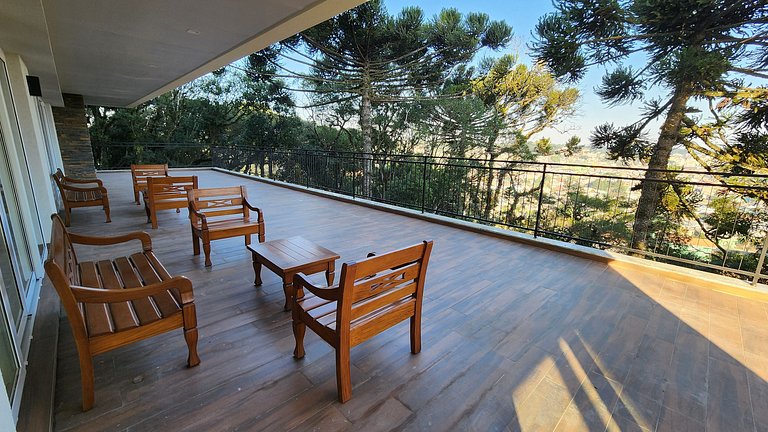 Elegante Flat com vista Catedral