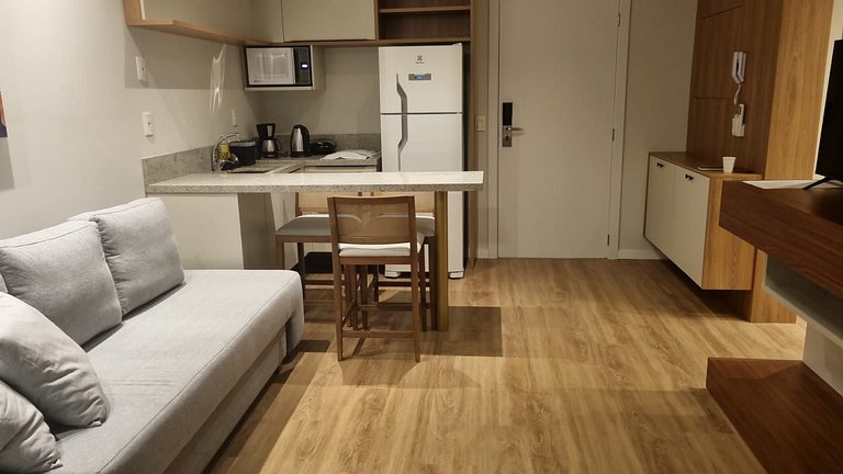 Serra Prime Flat - Hidro + Piscina Aquec - Canela