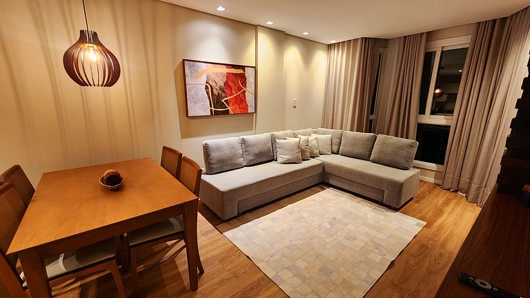 Elegante Flat com vista Catedral