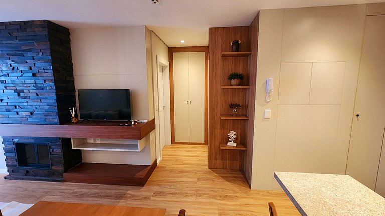 Elegante Flat com vista Catedral