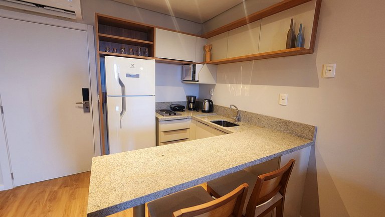 Elegante Flat com vista Catedral