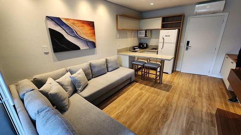 Serra Prime Flat - Hidro + Piscina Aquec - Canela