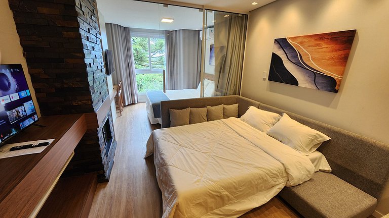 Serra Prime Flat - Hidro + Piscina Aquec - Canela