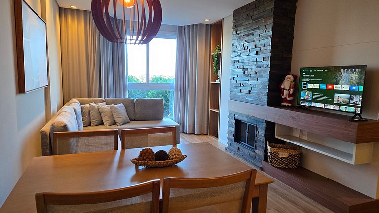 Elegante Flat com vista Catedral