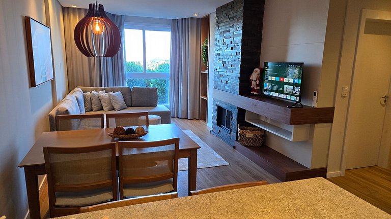 Elegante Flat com vista Catedral