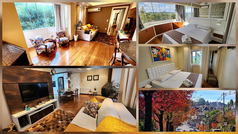 Maravilhoso Apartamento no Centro de Gramado