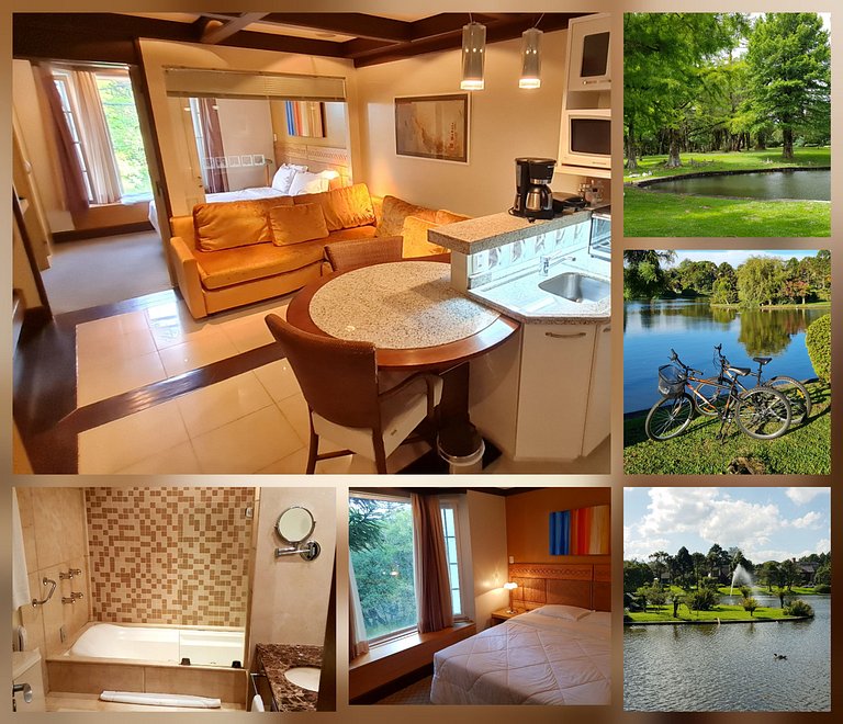 Luxuoso Flat no Laje de Pedra -Mountain Village