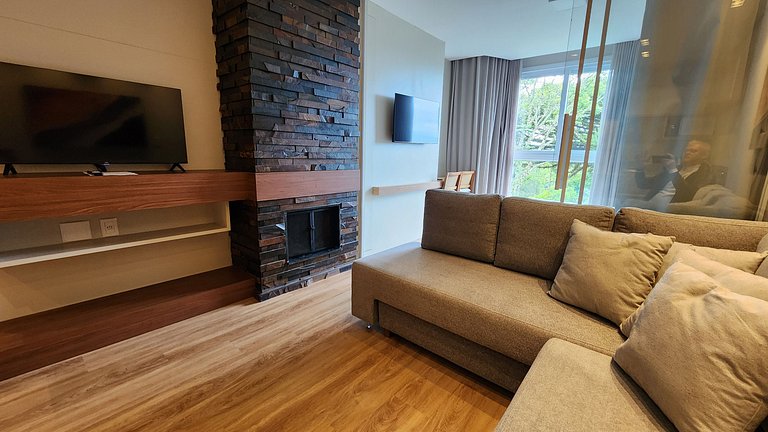 Serra Prime Flat - Hidro + Piscina Aquec - Canela
