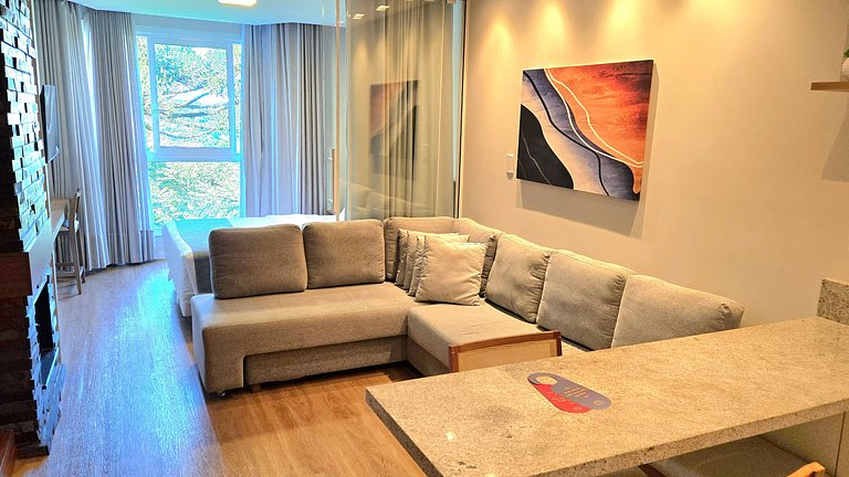 Serra Prime Flat - Hidro + Piscina Aquec - Canela