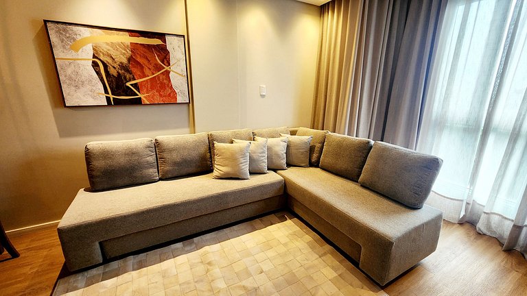 Elegante Flat com vista Catedral