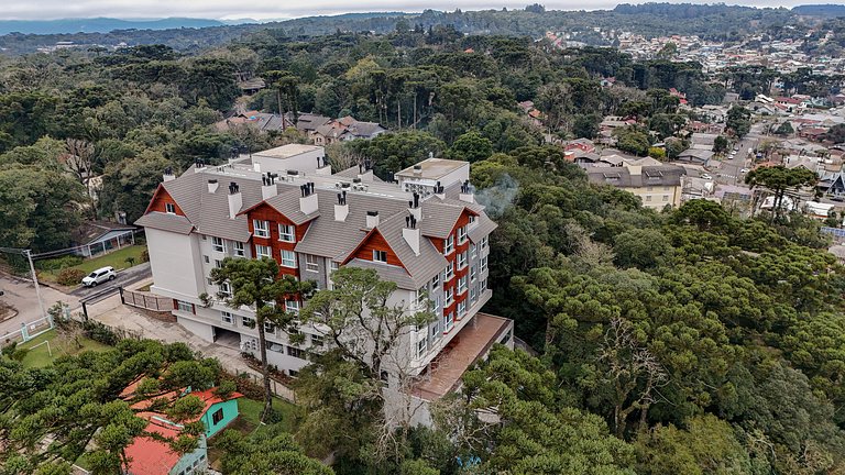 Elegante Flat com vista Catedral