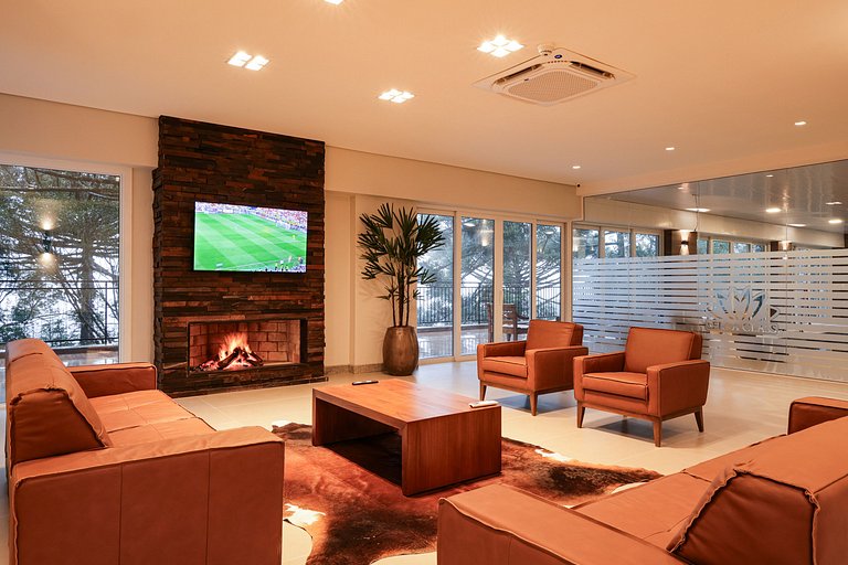 Elegante Flat com vista Catedral