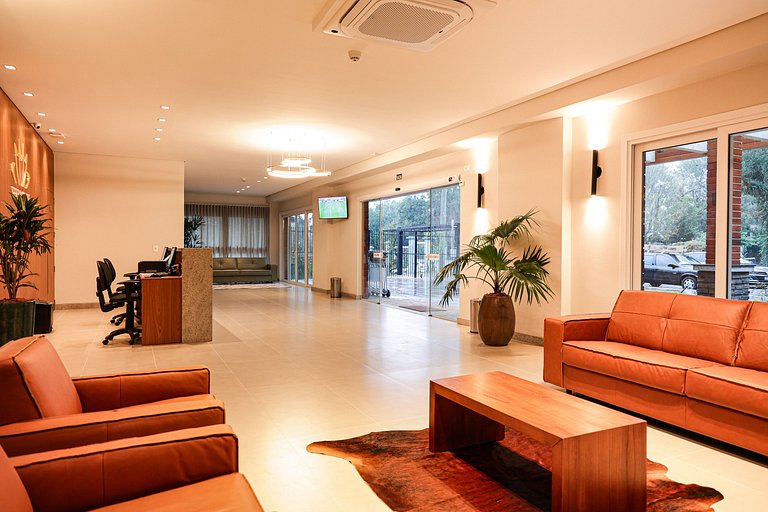 Elegante Flat com vista Catedral
