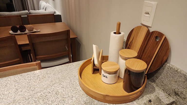 Elegante Flat com vista Catedral