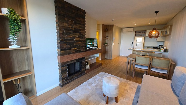 Elegante Flat com vista Catedral
